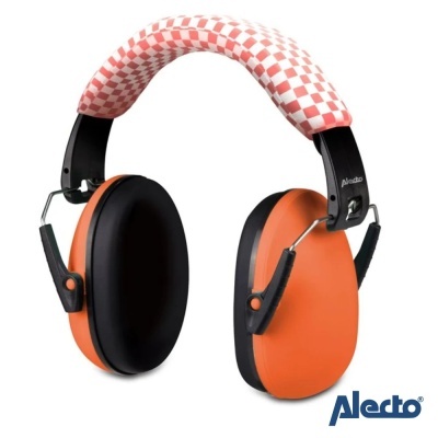 Protetor Auditivo P Crianças Laranja ALECTO