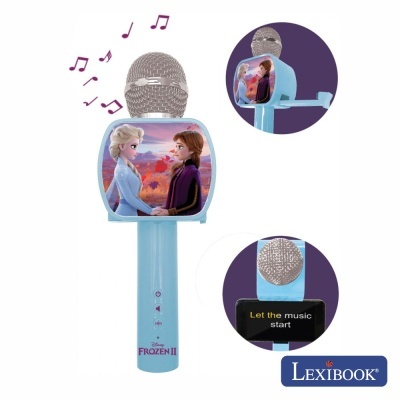 Microfone Bluetooth C Coluna 3W Frozen LEXIBOOK