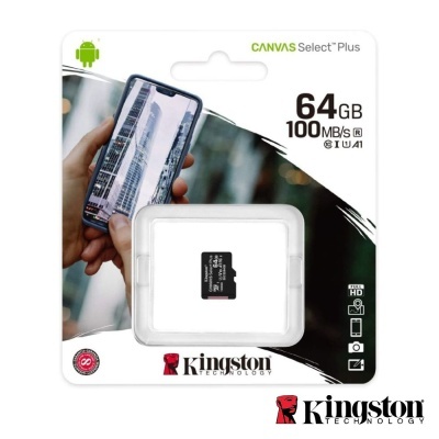 Cartão Memória Micro SDXC 64GB UHS-I KINGSTON