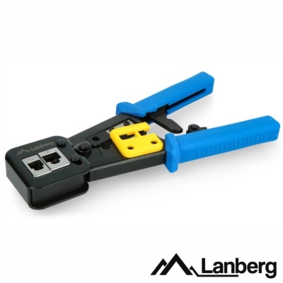 Alicate De Cravar 6p6c6p4c8p8cRJ12RJ45 Passante LANBERG