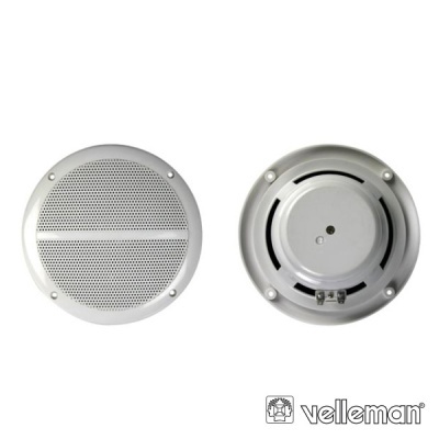 CONJUNTO 2 COLUNAS 6,5" C GRELHAS ESTANQUES 120W