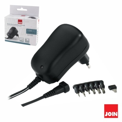 ALIMENTADOR COMPACTO COMUTADO 3-12V 1A 12W JOIN