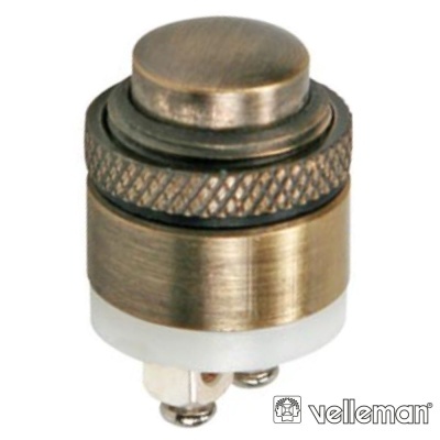 Interruptor Pressão Miniatura 1P SPST OFF-(ON) VELLEMAN