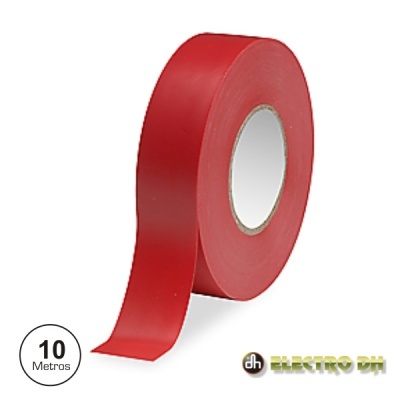 FITA ISOLADORA VERMELHA 10M EDH