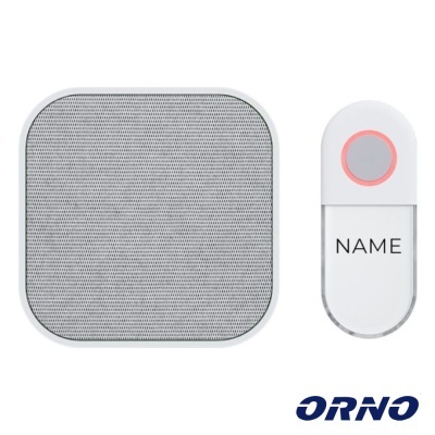 Campainha S Fios C 1 Receptor 3xAA 150m ORNO