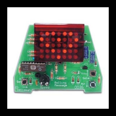 KIT MENSAGEM ROLANTE VELLEMAN