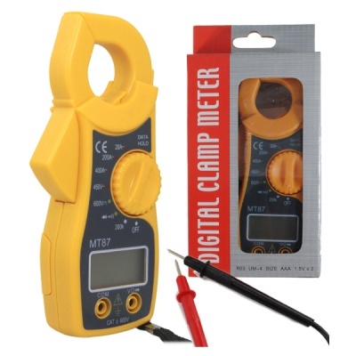 PINÇA AMPERIMÉTRICA DIGITAL AC 400A