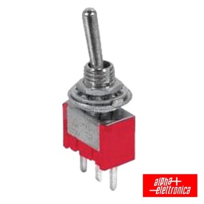 COMUTADOR ALAVANCA MINIATURA (ON)-ON CI