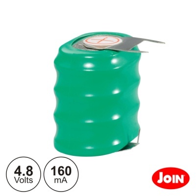 BATERIA NI-MH 4.8V 160MA C PATILHAS JOIN