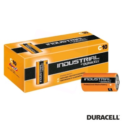 Pilha Alcalina LR14C 10X Industrial DURACELL