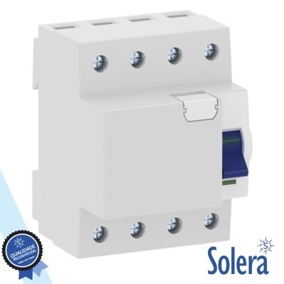 INTERRUPTOR DIFERENCIAL 4P 63A 6kA 240415V SOLERA