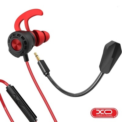 Auscultadores Gaming Hifi C Fios PretoVermelho XO