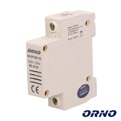 Campainha De Interior P Calhas DIN ORNO