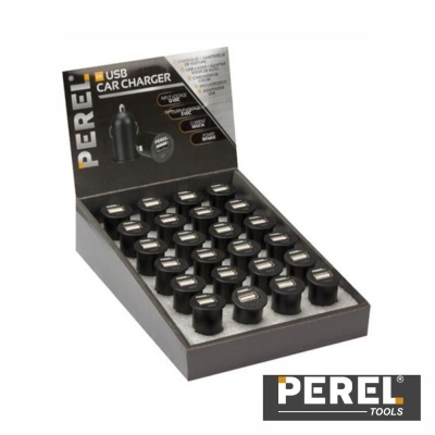 Expositor C 24 Adaptadores Isqueiro 5V1A PEREL