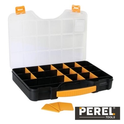 CAIXA ORGANIZADORA 18" C 20 COMPARTIMENTOS PEREL