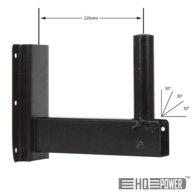 SUPORTE P COLUNA PAREDE 50KG HQ POWER