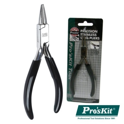 ALICATE DE PONTAS REDONDAS CURTAS 130MM PROSKIT