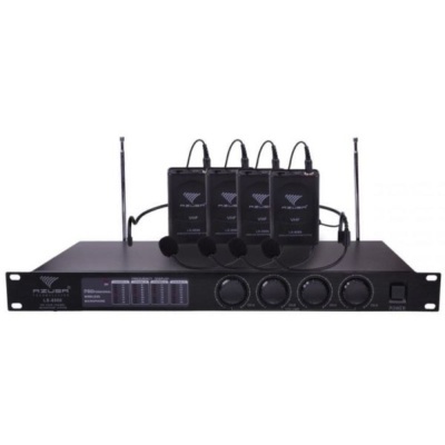 Central 4 Microfones S Fios Vhf