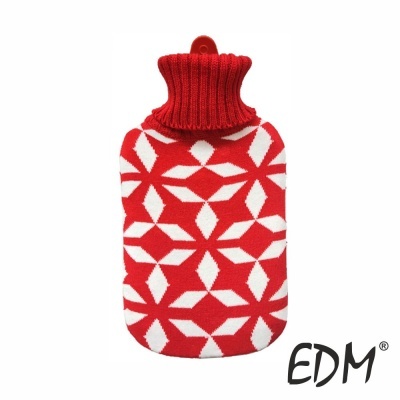 Botija De Água Quente C Padrão Vermelho 2L