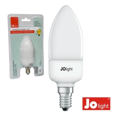 LÂMPADA E14 9W=45W 230V ECO VELA 405LM 2700K