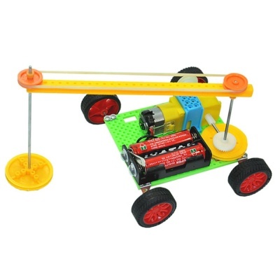 KIT EDUCATIVO CARRO ROBÔ VARREDOR C RODAS