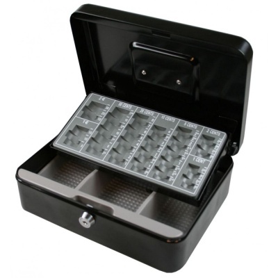 Cofre P Dinheiro C Bandeja P Moedas