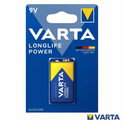 Pilha Alcalina 9V6LP3146 Longlife Energy VARTA