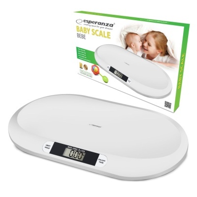 Balança Digital Branca 20kg P Bebés