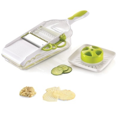 Cortador de legumes multifunções com fatias de legumes