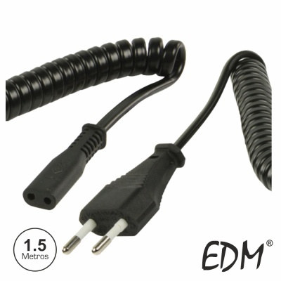 CABO ALIMENTAÇÃO AC PLANO  IEC C1 P BRAUNPHILIPSHAVE 1.5M