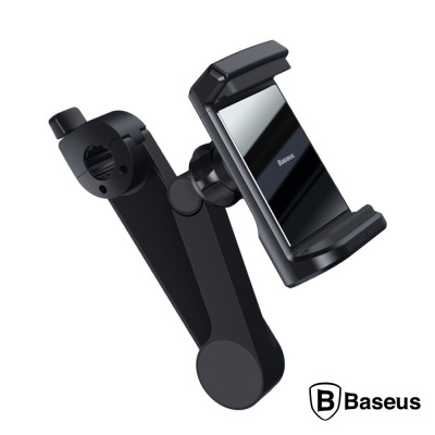 Suporte Telemóvel P Banco Traseiro C Carregador QI BASEUS