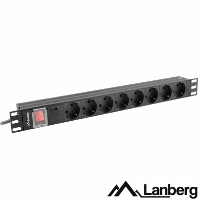 Tomada Elétrica C 8 Saídas Interruptor P Rack 19