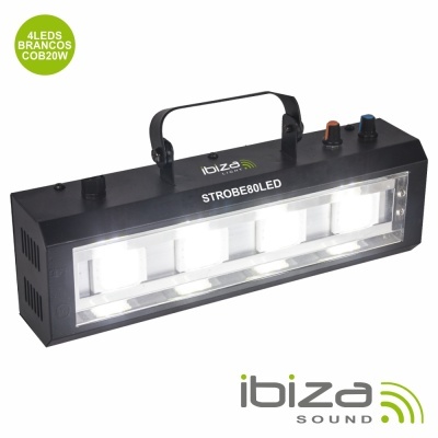 ESTROBOSCÓPIO C 4 LEDS COB 20W IBIZA