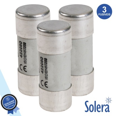 FUSÍVEL CERÂMICA 22X58 63A 690V 3X SOLERA
