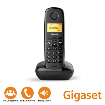Telefone S Fios A270 Preto Gigaset