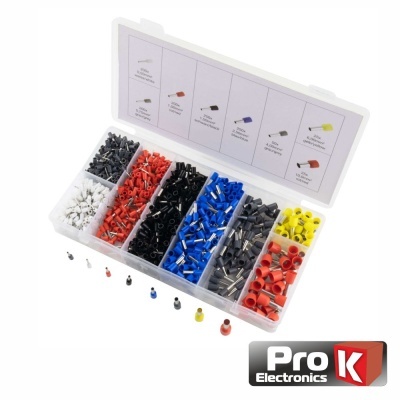 Conjunto de 1200 Terminais de Ponteira PROK