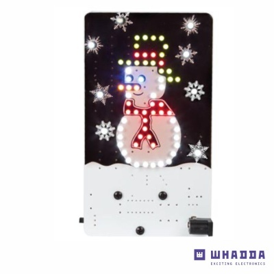 Mini Kit Boneco de Neve C 69 LEDS Coloridos WHADDA