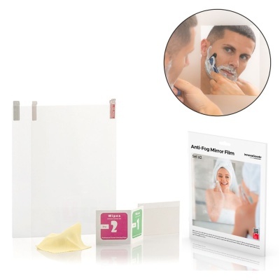 Película Anti-Embaciamento P Espelho 2 Unidades