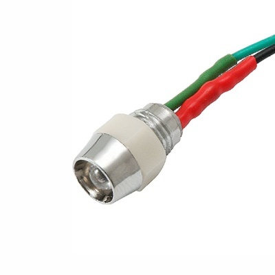 Luz LED Piloto Branco 12V Ø5mm