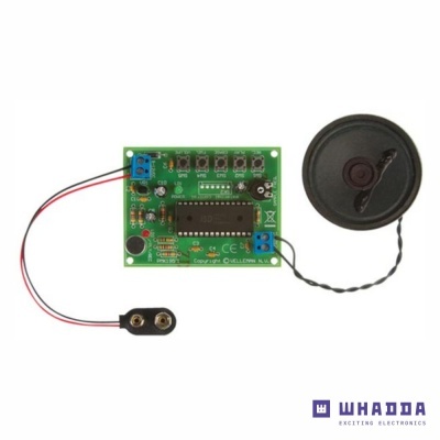 Módulo C Gravação de Voz E Coluna WHADDA