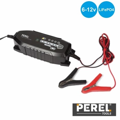 CARREGADOR BATERIAS CHUMBO 612V E LIFEPO4 IP65 PEREL