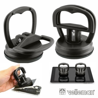 CONJUNTO 2 VENTOSAS P VISORES VELLEMAN