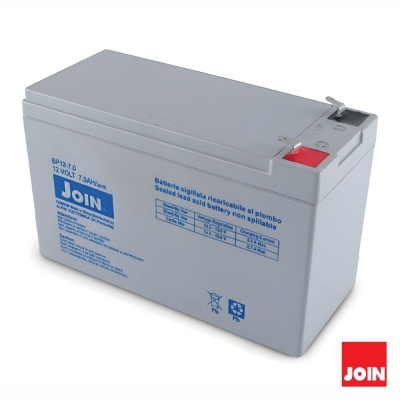 Bateria Chumbo AGM 12V 7A Faston 6.3mm