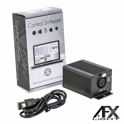 Controlador DMX 128 Canais C SoftWare Interface USB