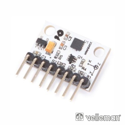 MÓDULO SENSOR DE ACELERAÇÃO 3 EIXOS VELLEMAN