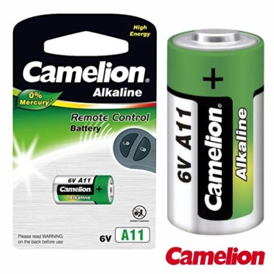 PILHA ALCALINA A11 6V BLISTER CAMELION