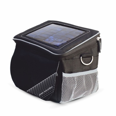 BOLSA TRANSPORTE C PAINEL SOLAR E POWERBANK 2000MA A-SOLAR