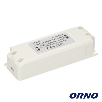 Transformador eletrónico branco para lâmpada halogénea ORNO ORZ-2615