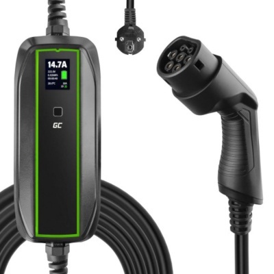 Carregador P EV 3.6kW Tipo2 6.5m GREEN CELL