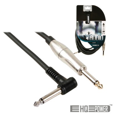 CABO P GUITARRA PROF JACK 6.35mm  JACK DE 6.35 90º